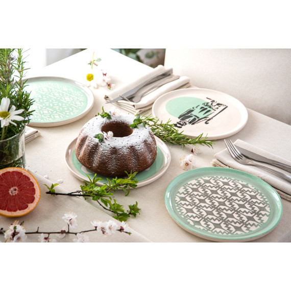 Plate - Carpet - Turquoise - BlueTabla, 6 image